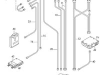 Amplificator antena Skoda Superb 3T 2.0 TDI combi 2009 2010 OEM 3T9035577A