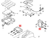 Amplificator antena telefon Audi A4 B8 (8K) Avant 2011 2.0 TDI OEM 8J0035456A