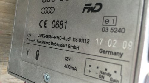 Amplificator antena telefon Audi Q7 din 2009 