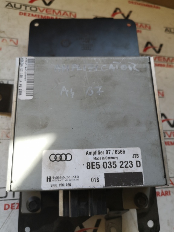 Amplificator Audi A4 b7 din 2006 COD 8E5035223 D