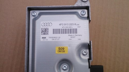 Amplificator Audi A6 4f Cod 4f0910223k