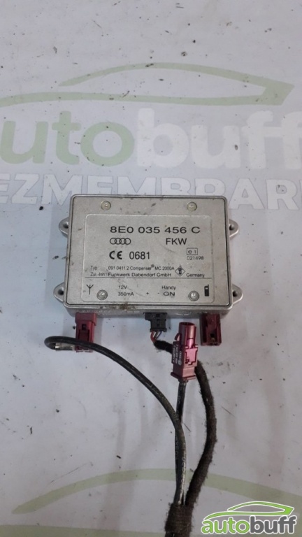 Amplificator Audi A6 (C6 / 4F 2004-2011) 8E0035456C Amplificator antena