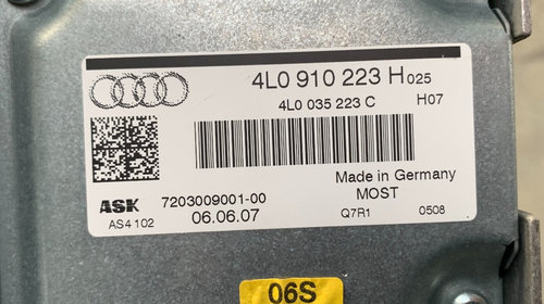 Amplificator Audi Q7 4L0910223H/4L0035223C