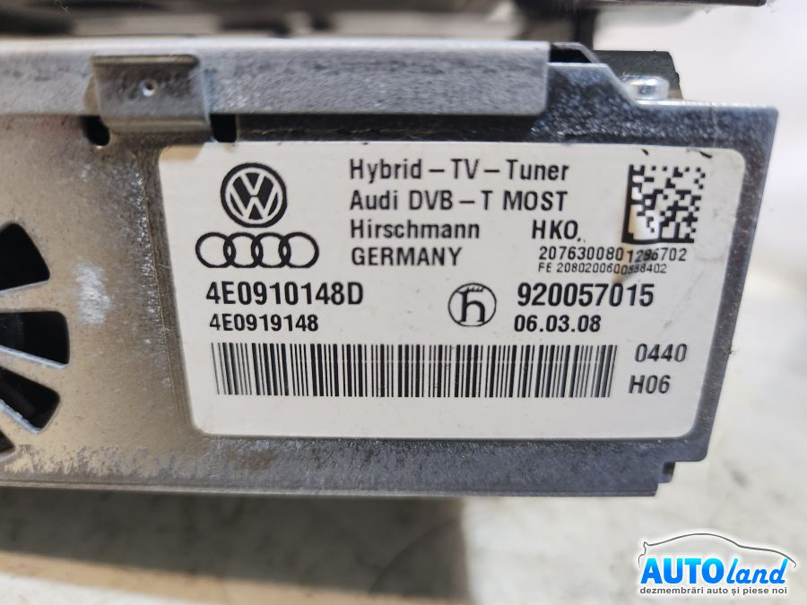 Amplificator Audio 4e0910148d Audi Q7 4L