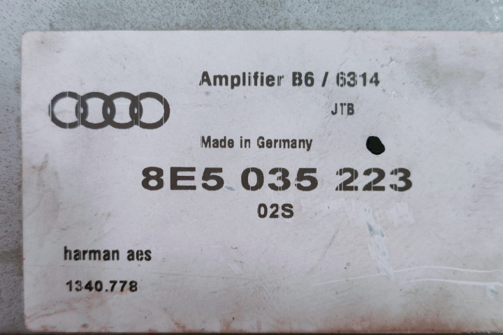 Amplificator Audio 8E5035223 Audi A4 B7 