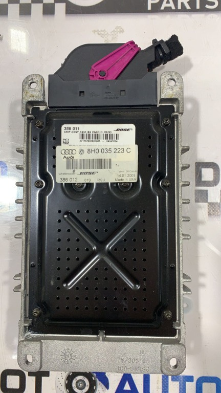 AMPLIFICATOR AUDIO AUDI A4 2004 B6 COD 8H0 035 223 C (id: 372)