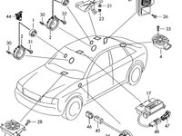 Amplificator audio Audi A4 8E 2006 2007 Sedan OEM 8E5035223