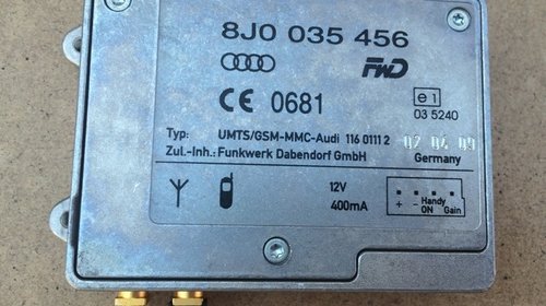 Amplificator audio Audi A4 8k B8 8J0035456 8J