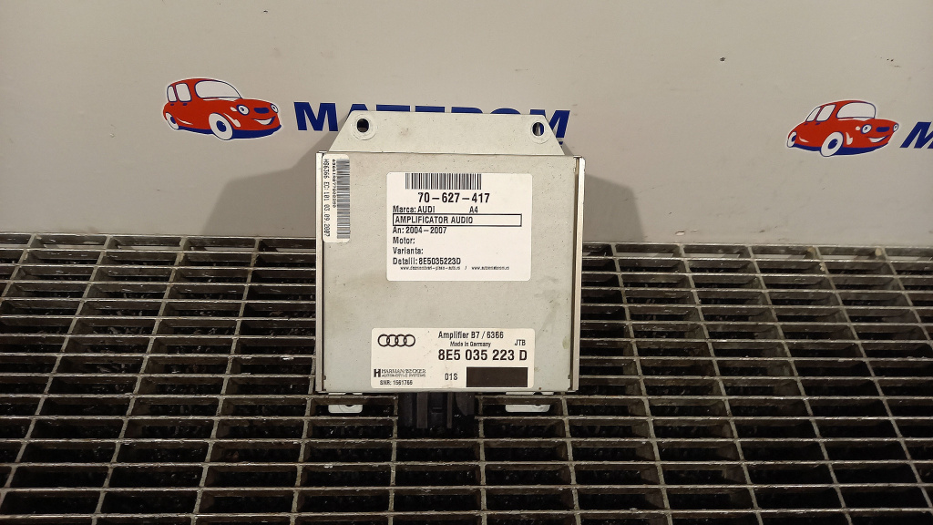 AMPLIFICATOR AUDIO AUDI A4 A4 - - (2004 2007)