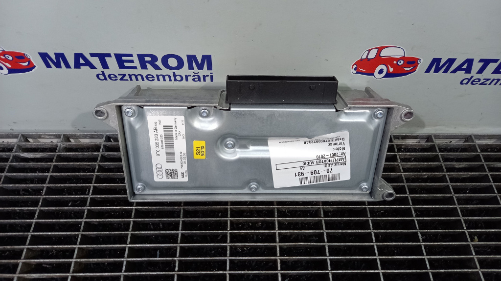 AMPLIFICATOR AUDIO AUDI A4 A4 - - (2007 2011)