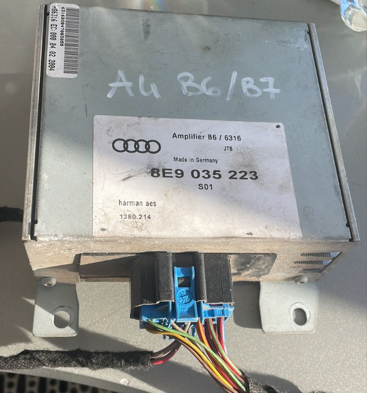AMPLIFICATOR AUDIO AUDI A4 B6 B7 COD. 8E9035223