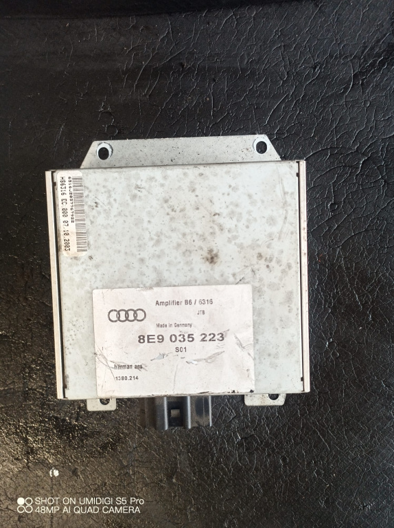 Amplificator audio Audi A4 B7 , 2004-2008 COD