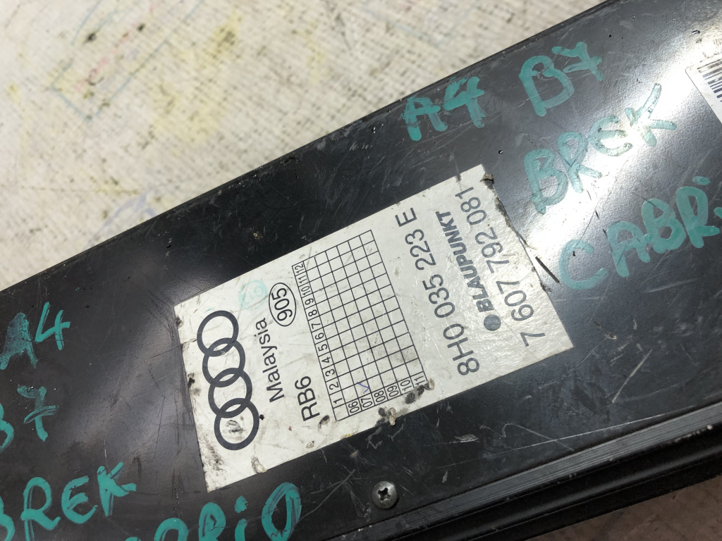 Amplificator audio Audi A4 B7 2007, 8H00