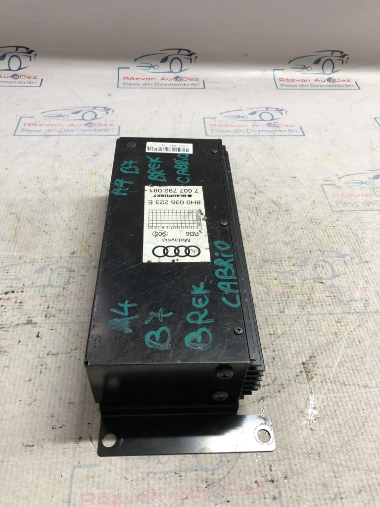 Amplificator audio Audi A4 B7 2007, 8H00