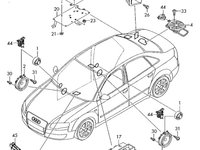 Amplificator audio Audi A4 B7 (8E) Sedan 2008 2.0 TDI OEM 8E5035223D