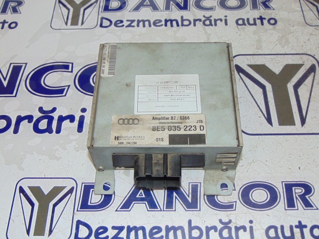 AMPLIFICATOR AUDIO AUDI A4(B7) - COD 8E5 035 223 D