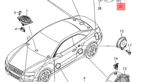 Amplificator audio Audi A4 B8 2.0 TDI CAG Sedan 2009 OEM 8T0035223J