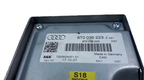 Amplificator audio Audi A4 B8 2.0 TDI CAG Sedan 2009 OEM 8T0035223J