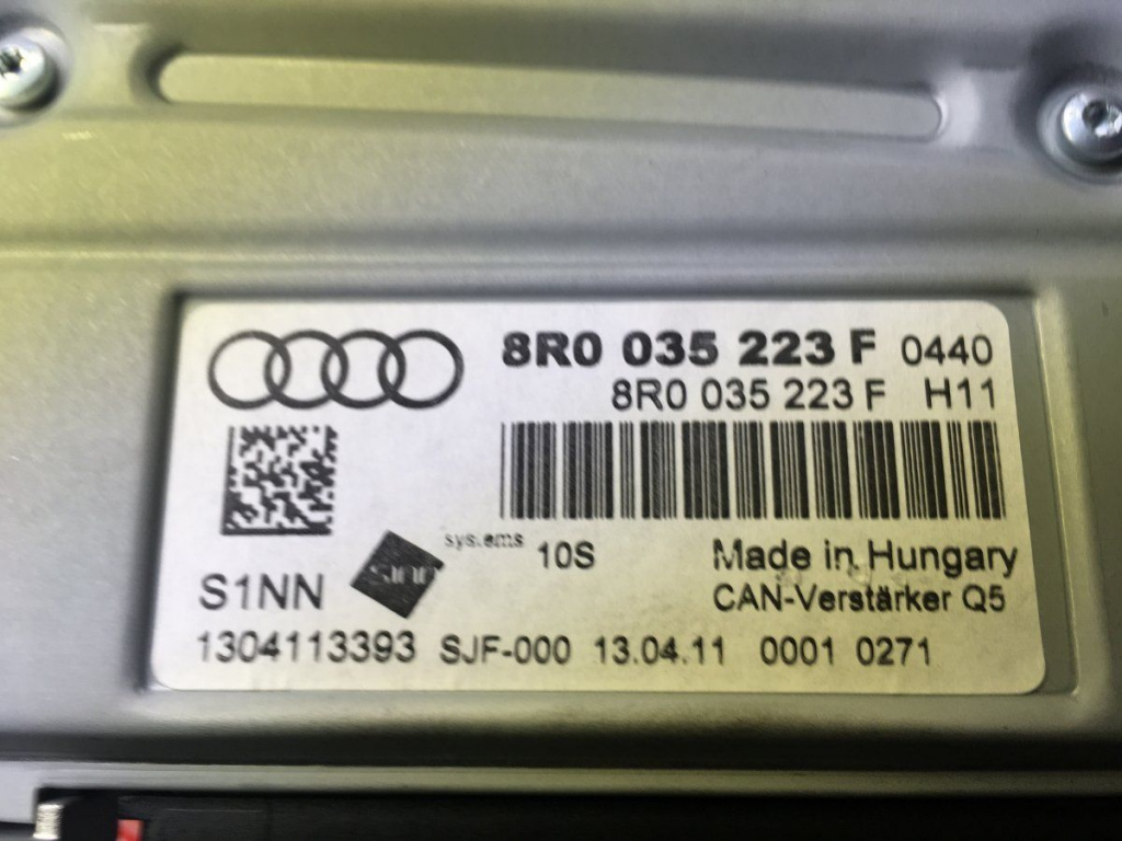 Amplificator audio Audi A4 B8 cod: 8r003