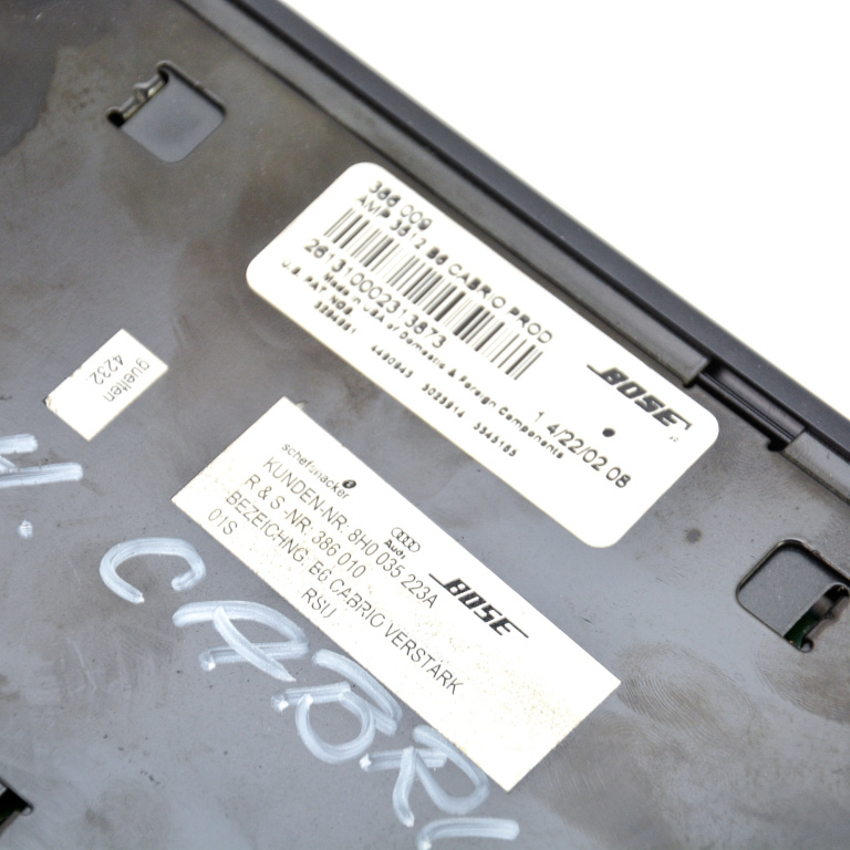 Amplificator Audio Audi A4 Cabriolet (8H