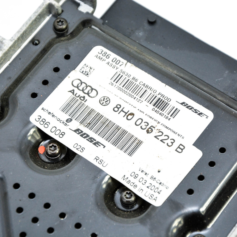 Amplificator Audio Audi A4 Cabriolet (8H