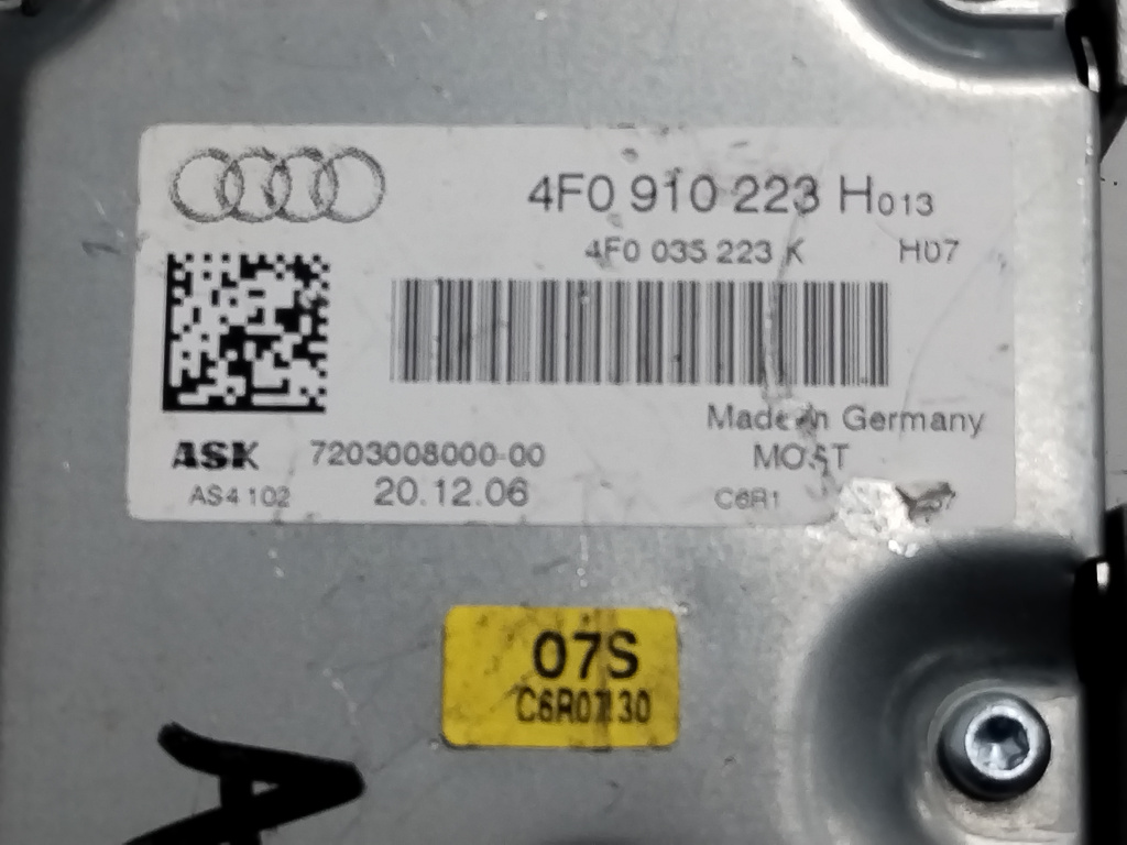 Amplificator audio Audi A6 (2004-2011) [