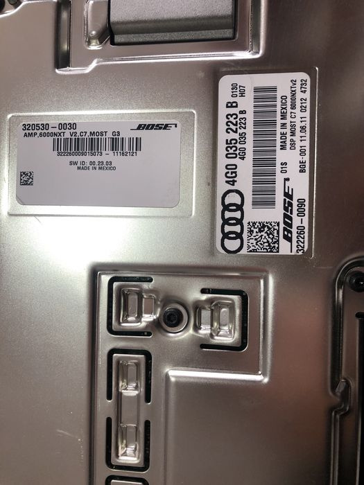 Amplificator audio Audi A6,A7,A8 Bose. C