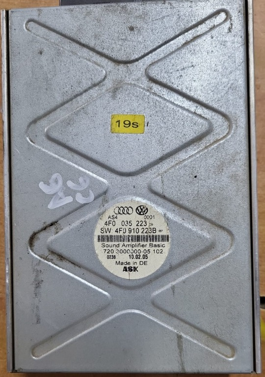 Amplificator Audio Audi A6 C6 4F COD: 4F0035223B