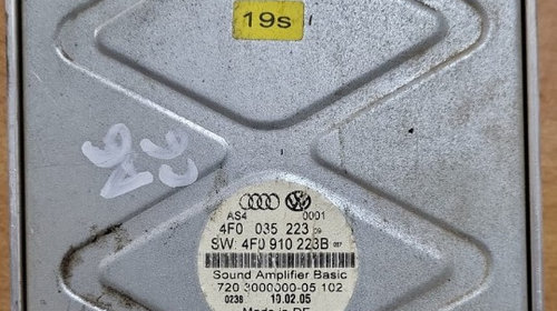 Amplificator Audio Audi A6 C6 4F COD: 4F00352