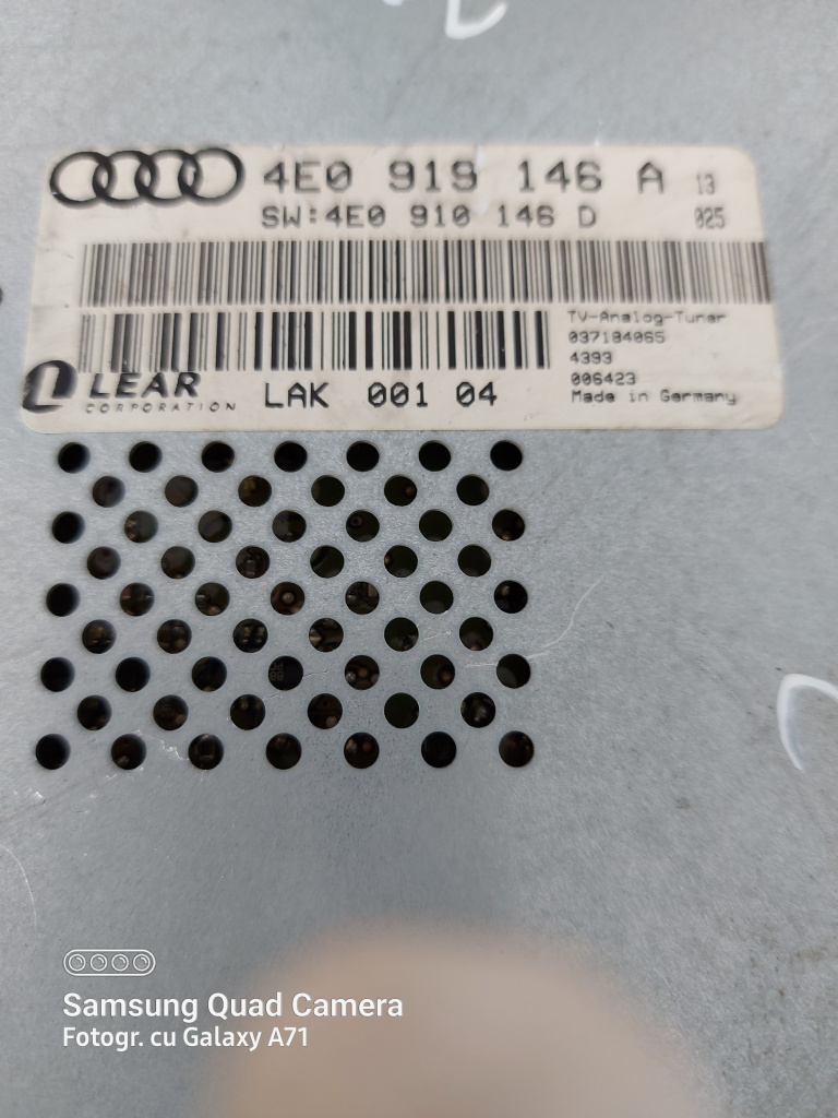 Amplificator audio Audi A8 (2002-2009) [