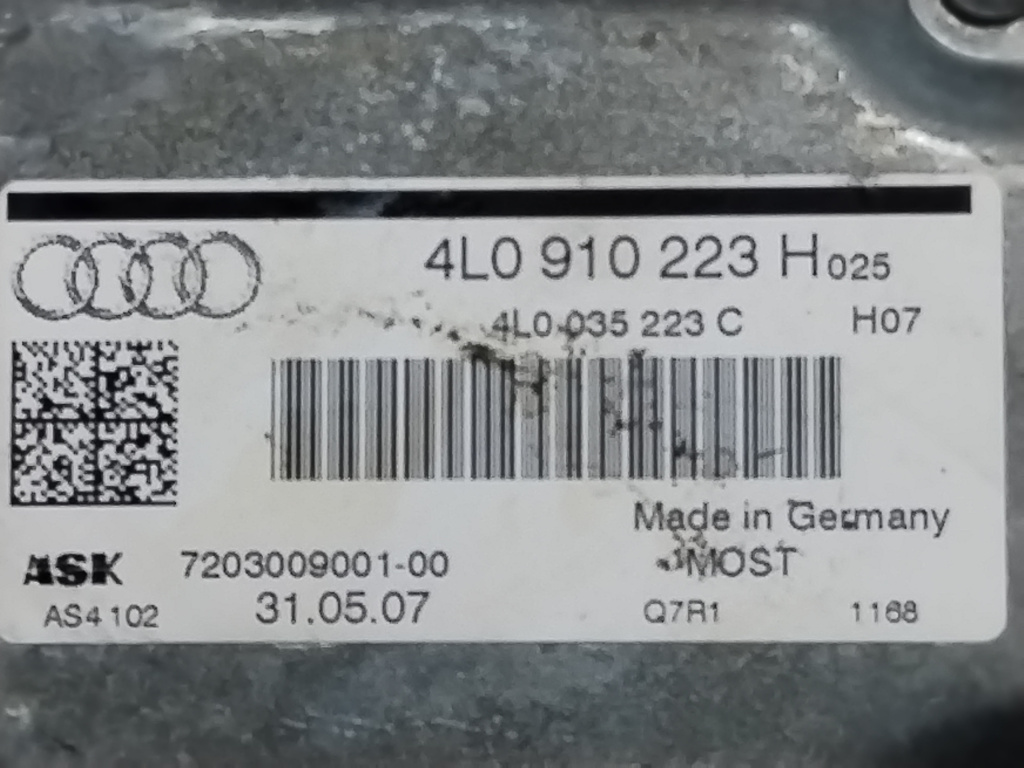Amplificator audio Audi Q7 (2006-2010) [
