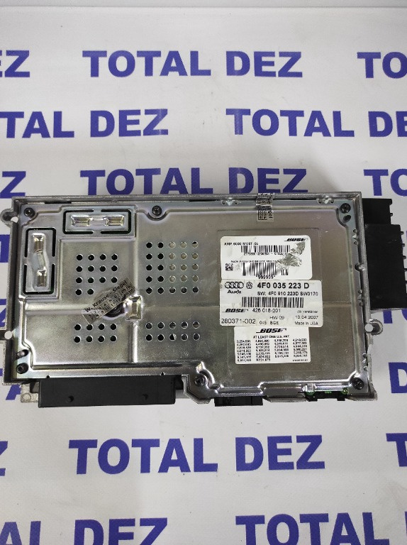Amplificator audio Bose,Audi A6,cod 4F0035223D