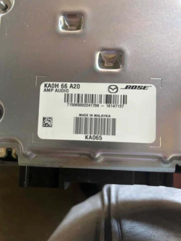 Amplificator audio Bose ka0h66A20 mazda 
