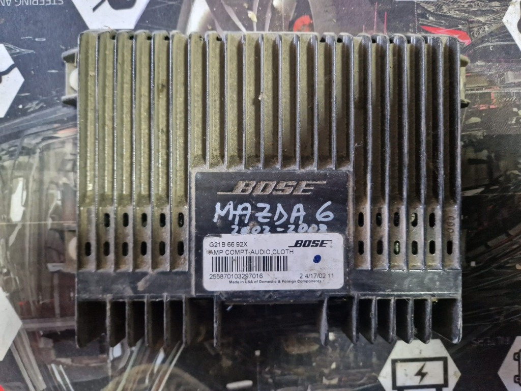 Amplificator Audio BOSE Mazda 6 2002 - 2008 Cod Pi