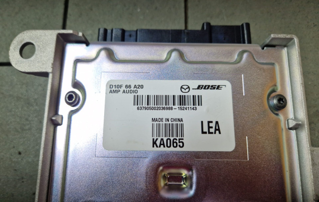 Amplificator audio Cod: D10F66A20 Mazda 