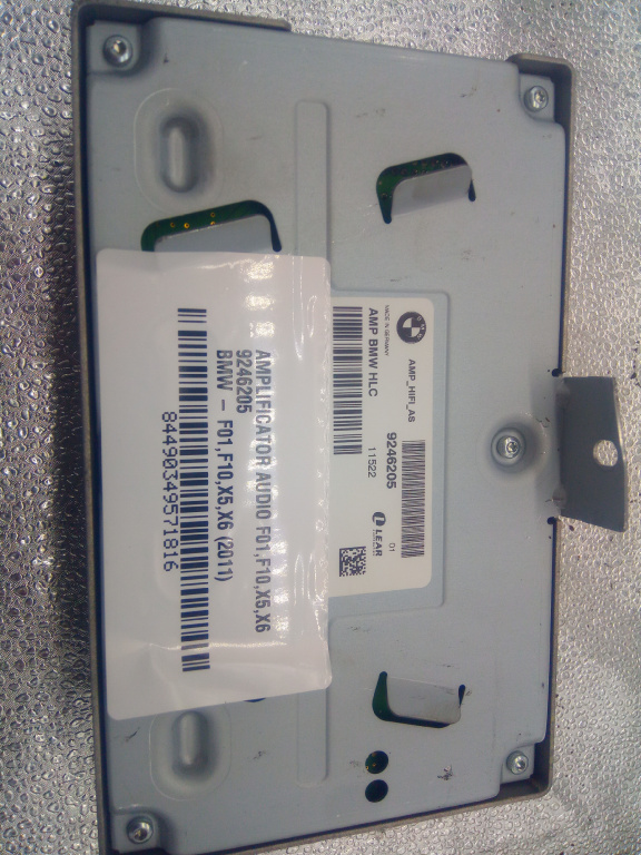 Amplificator audio f01,f10,x5,x6 Bmw F01,f10,x5,x6 an 2011 cod piesa 9246205