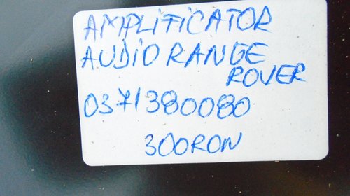 Amplificator audio range rover cod 0371380080