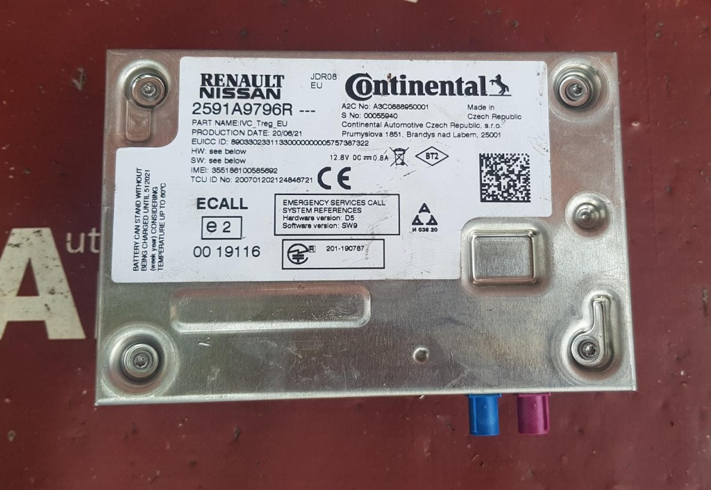 Amplificator audio Renault Captur 2 cod 2591A9796R