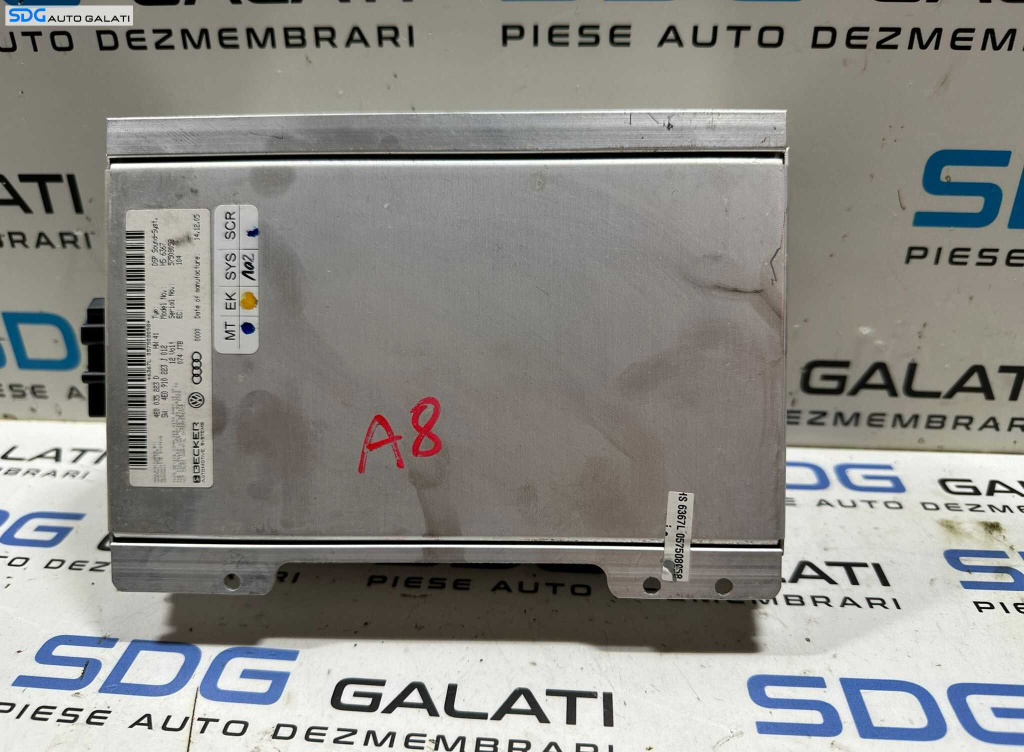 Amplificator Audio Sunet Audi A8 D3 2003 - 2010 Cod 4E0035223D [X3671]
