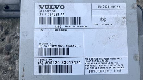 Amplificator audio Volvo V60 V70 S80 S60 XC60
