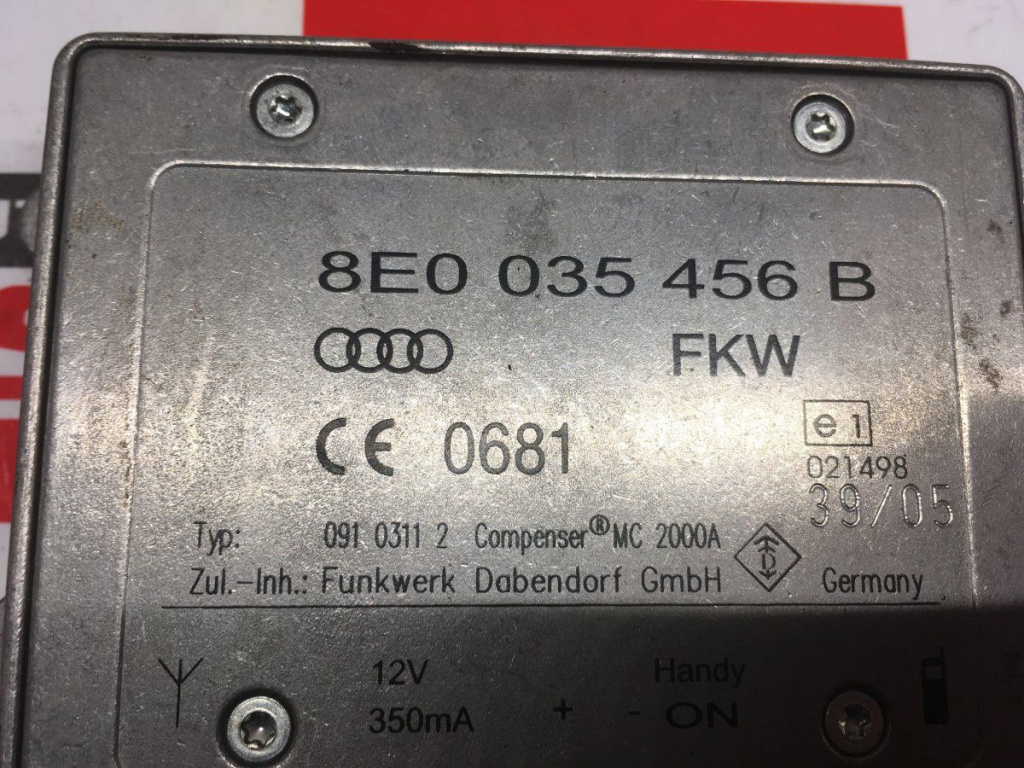 Amplificator bluetooth Audi A4 B7 cod: 8