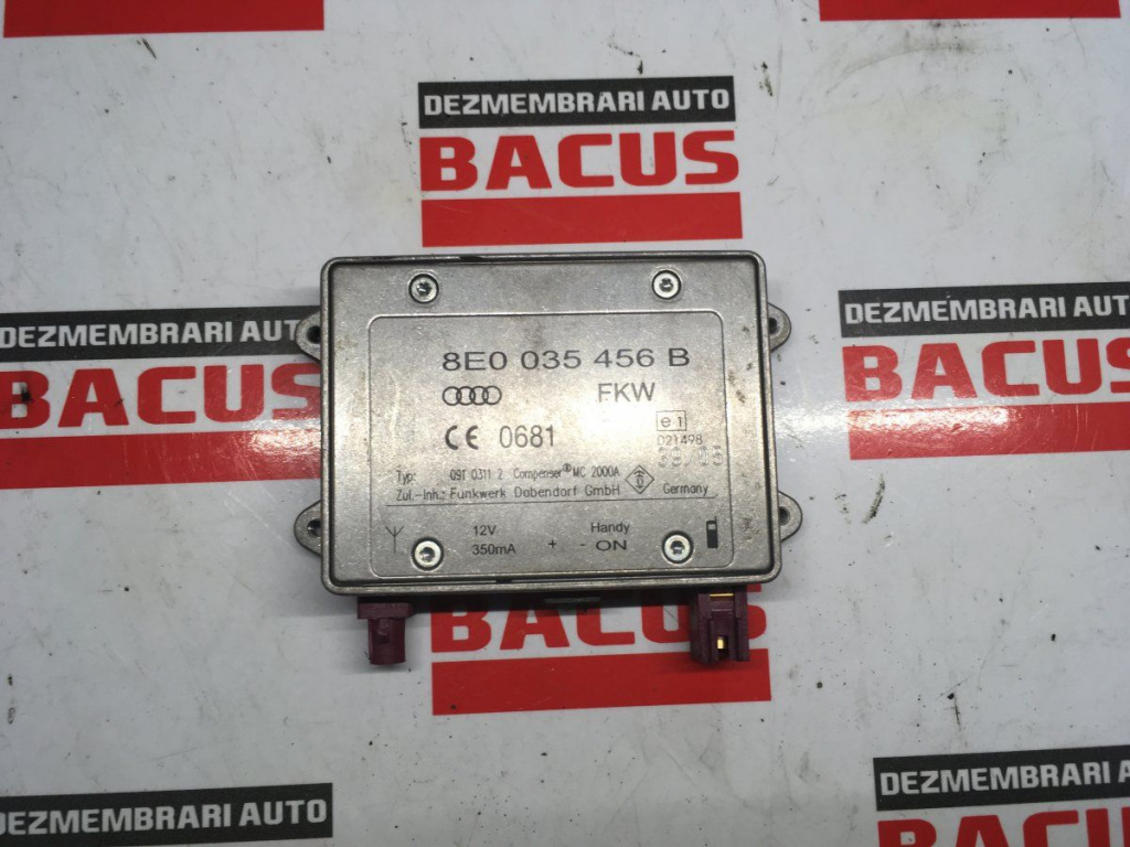 Amplificator bluetooth Audi A4 B7 cod: 8e0035456b