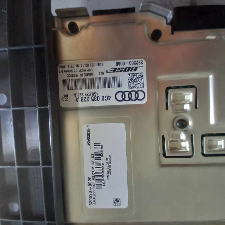 Amplificator bose audi A5 A6 A8 4H D4 co