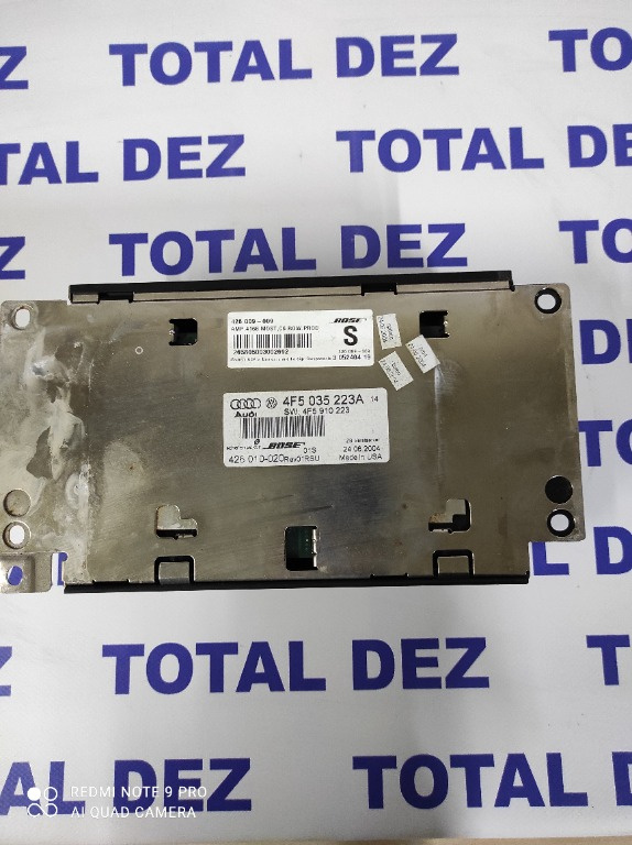 Amplificator BOSE Audi A6 4F 2005-2008 cod 4F50352