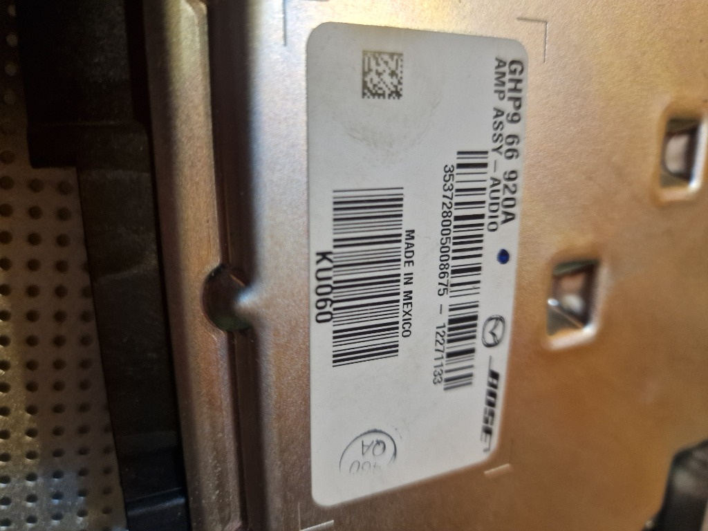Amplificator BOSE Mazda 6 cod: GHP 66 92