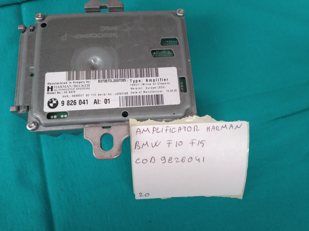 Amplificator HARMAN BECKER BMW X5 F10,F15 Cod 9826041