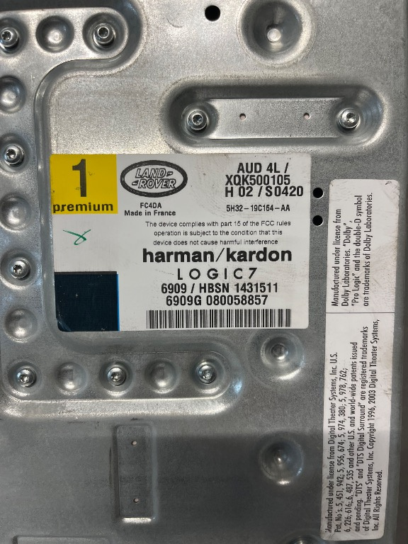 Amplificator Harman Kardon pentru Range 