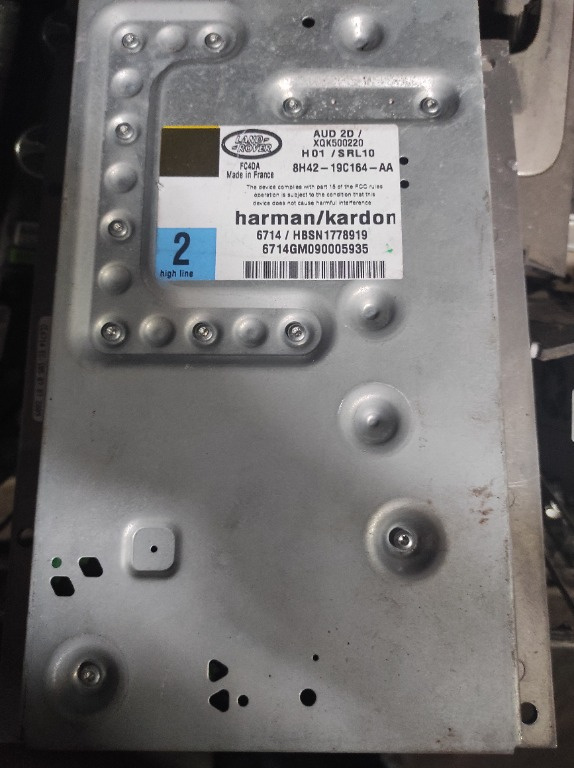 Amplificator Harman Kardon Range Rover,cod 8H42-19C164-AA,6714 HBSN 1778919