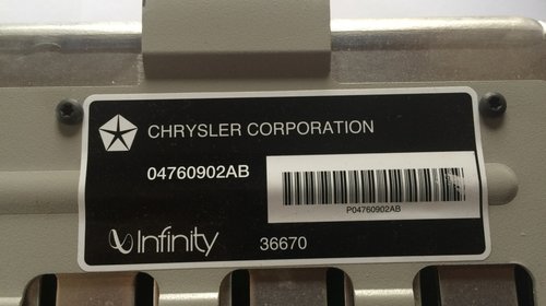 Amplificator Infiniti Chrysler 300M Concorde 4760902AB