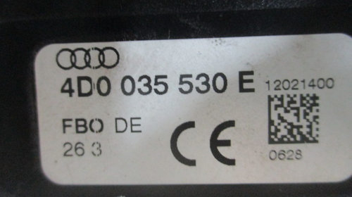 AMPLIFICATOR / MODUL ANTENA COD 4D0035530E AUDI A6 C5 FAB. 2001 - 2005 ⭐⭐⭐⭐⭐
